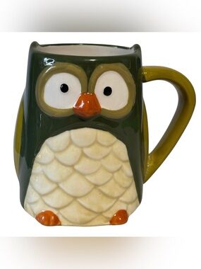 Holiday Home Owl Mug Cup Bird lover gift